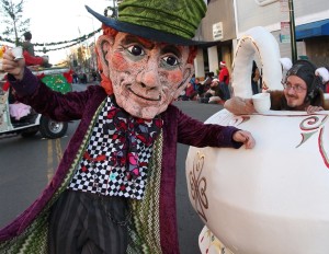 Mad Hatter Mascot with Tea Pot-30